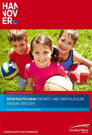 Sportgutscheine fr alle Erst - und Zweitklssler