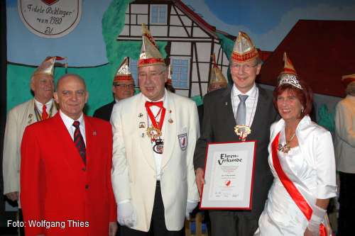 Angela Gnther, Stefan Schostok, Jrgen Scheele, Heinz Nthel (v.r.)