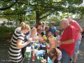 Ein Highlite des Festes - Die Tombola: Jedes Los gewinnt u.a. mit Nicole Schuhmacher und Sarah Knoll