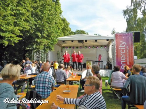 Die Beekesänger beim Rendezvous im Stadtpark