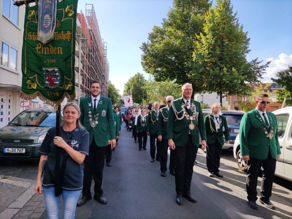 Schützenausmarsch Linden 2025