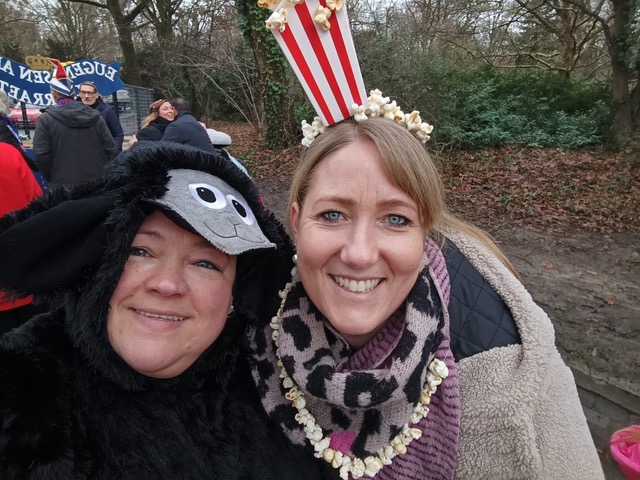 Die Fidelen beim Karnevalsumzug in Hannover